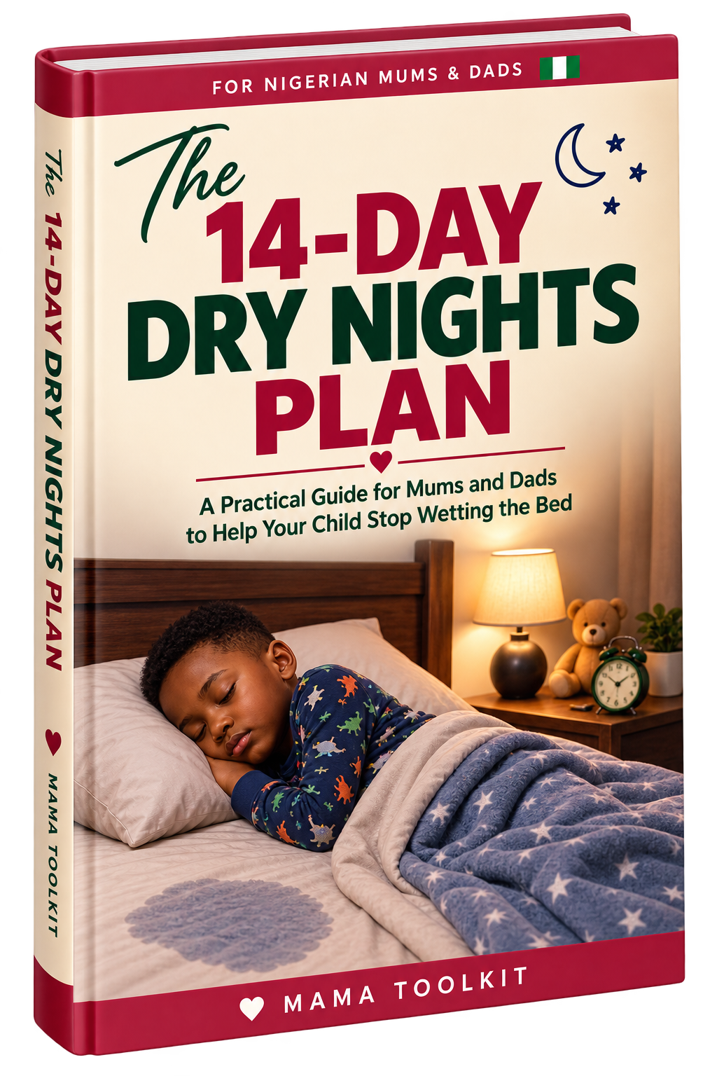 The 14-Day Dry Nights Plan ebook cover